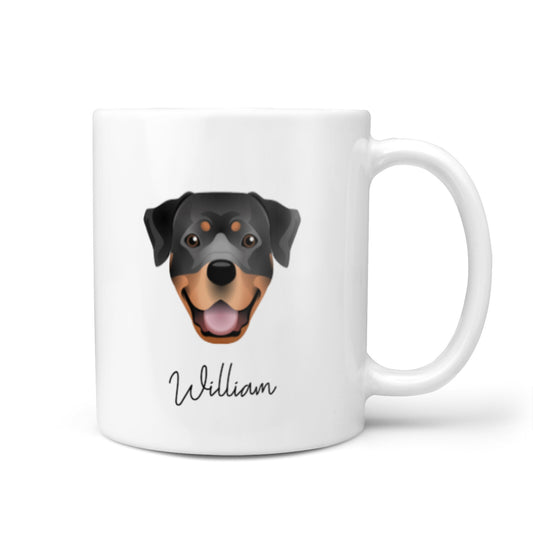 Rottweiler Personalised 10oz Mug