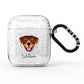 Rottweiler Personalised AirPods Glitter Case