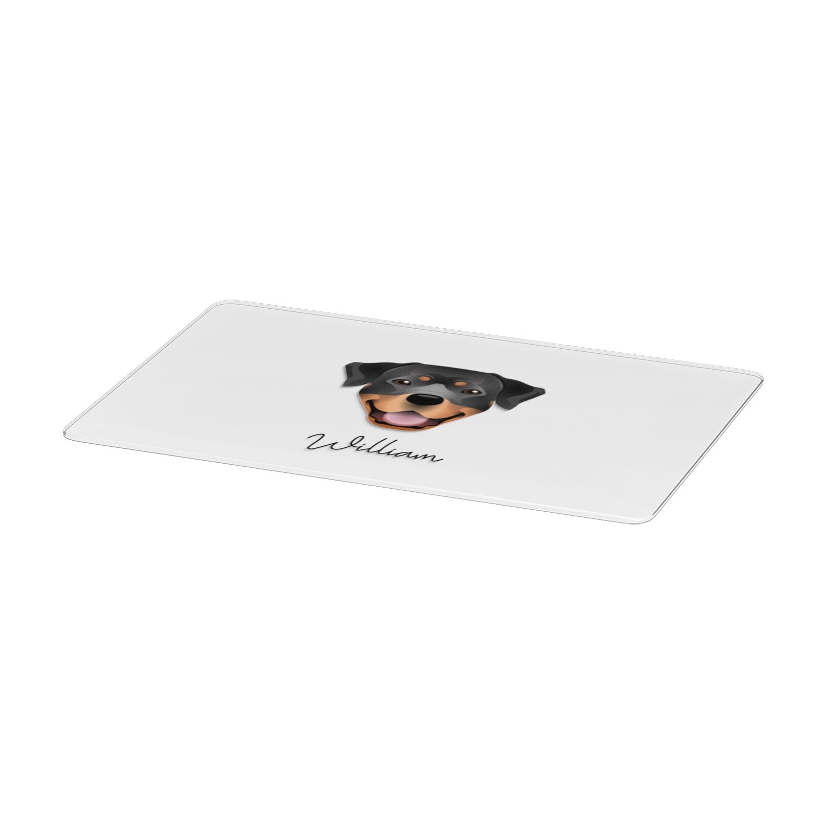 Rottweiler Personalised Apple MacBook Case Only