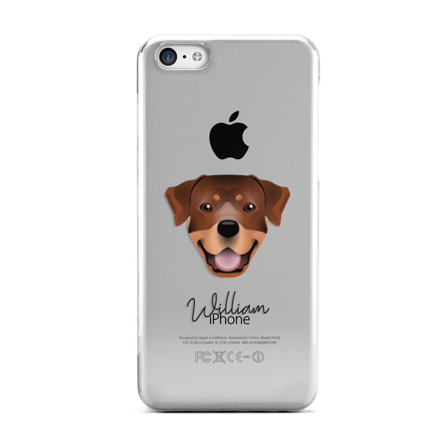 Rottweiler Personalised Apple iPhone 5c Case