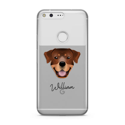 Rottweiler Personalised Google Pixel Case