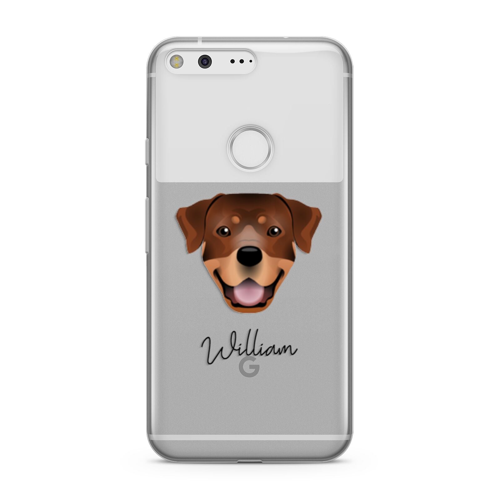 Rottweiler Personalised Google Pixel Case