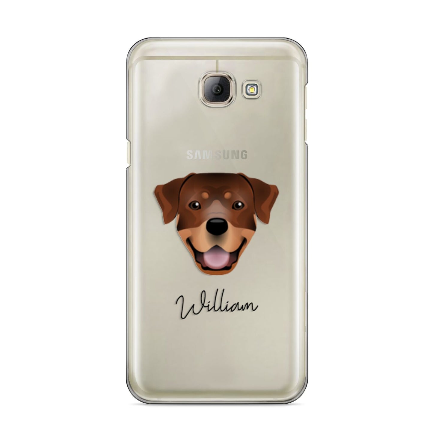 Rottweiler Personalised Samsung Galaxy A8 2016 Case