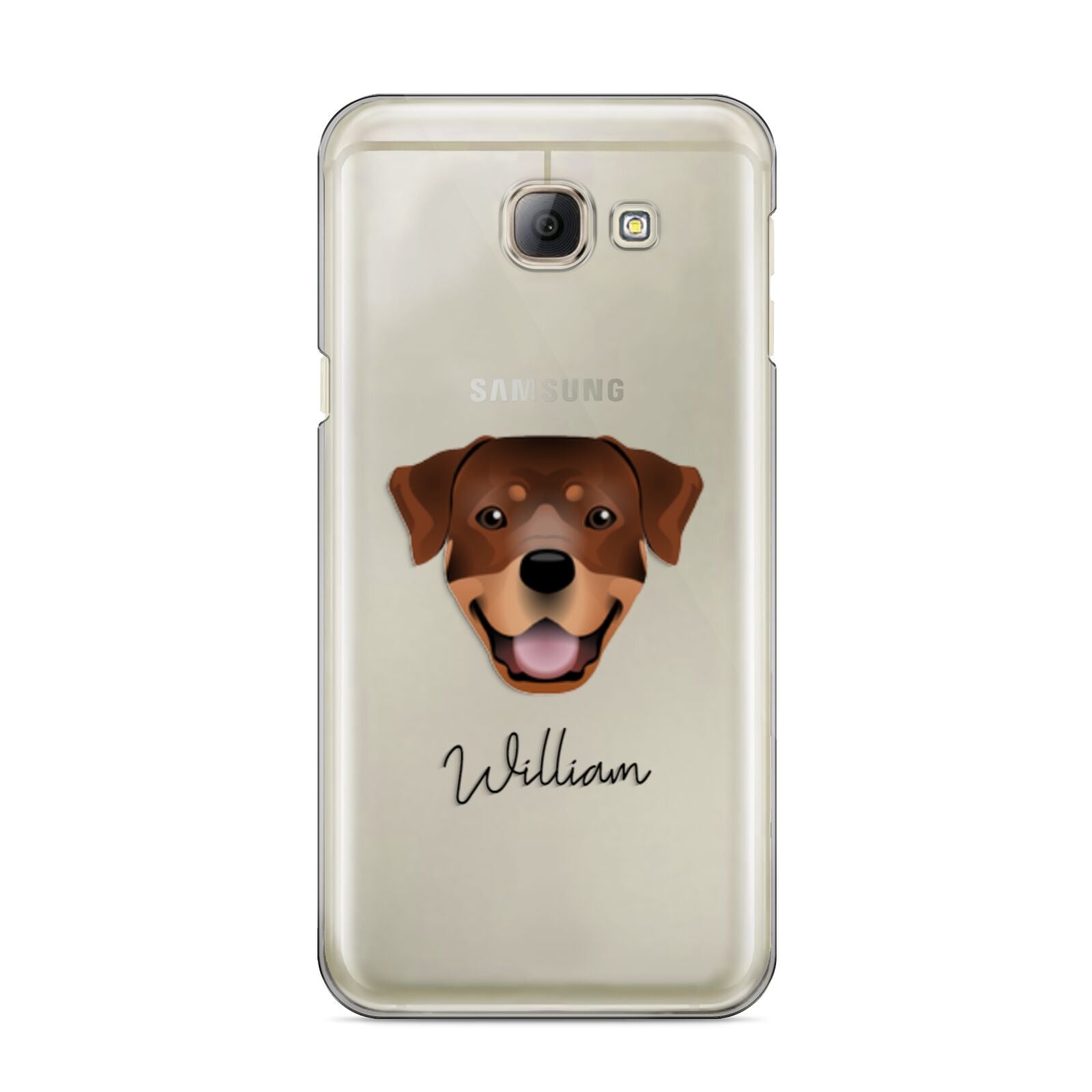 Rottweiler Personalised Samsung Galaxy A8 2016 Case