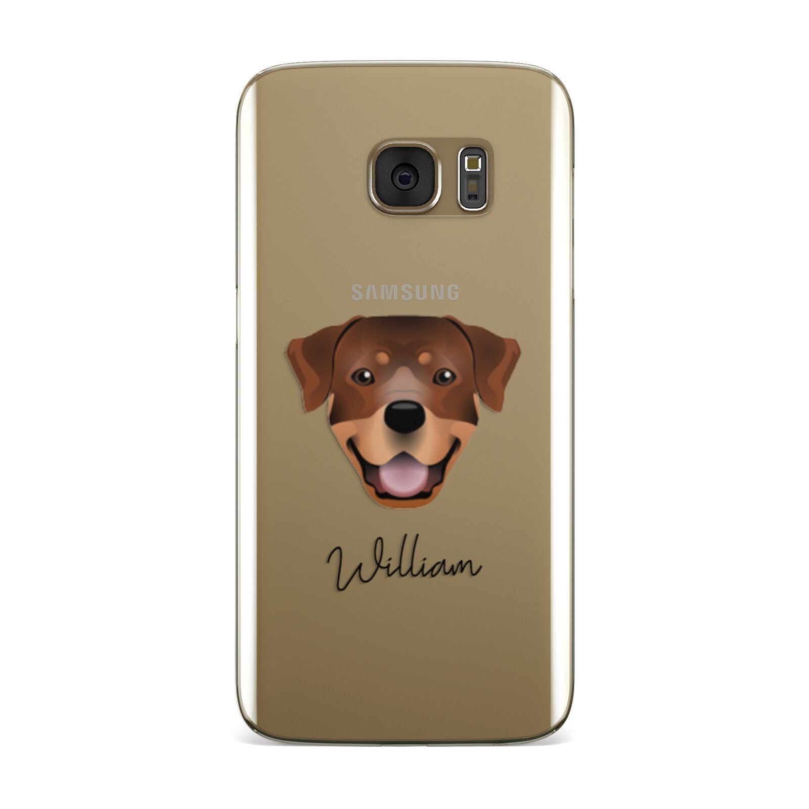 Rottweiler Personalised Samsung Galaxy Case