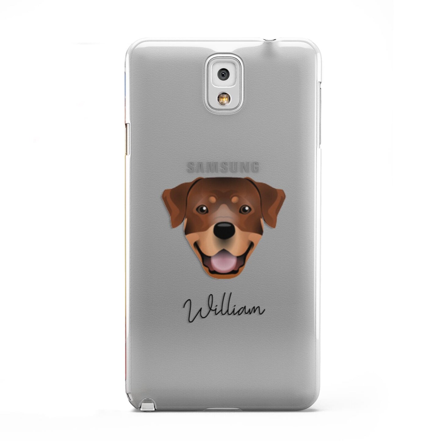 Rottweiler Personalised Samsung Galaxy Note 3 Case