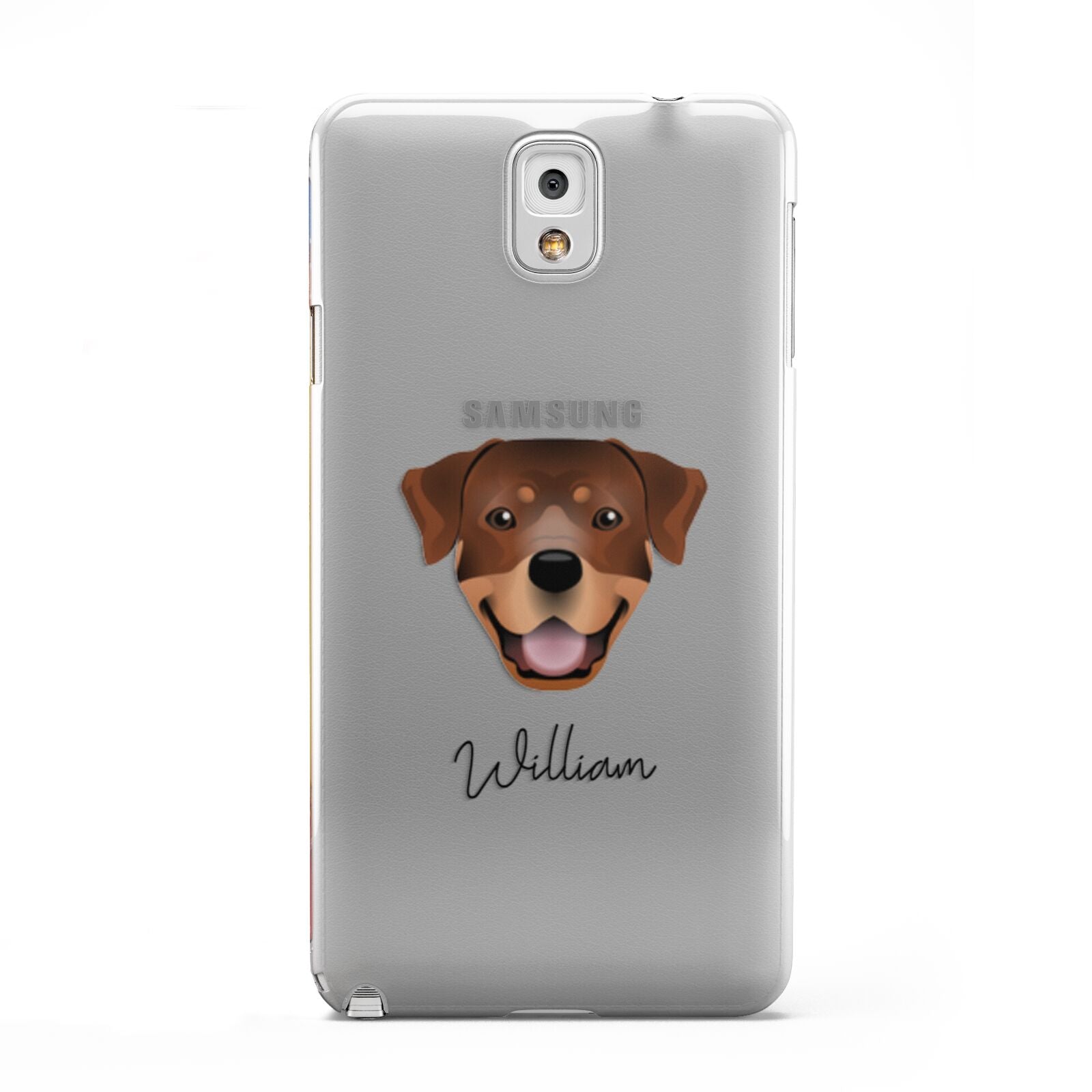 Rottweiler Personalised Samsung Galaxy Note 3 Case