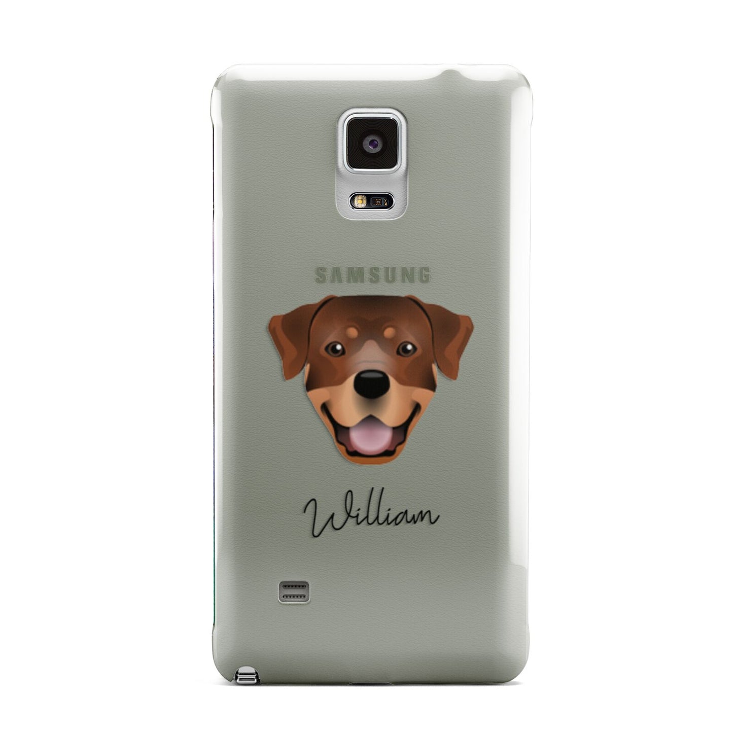 Rottweiler Personalised Samsung Galaxy Note 4 Case
