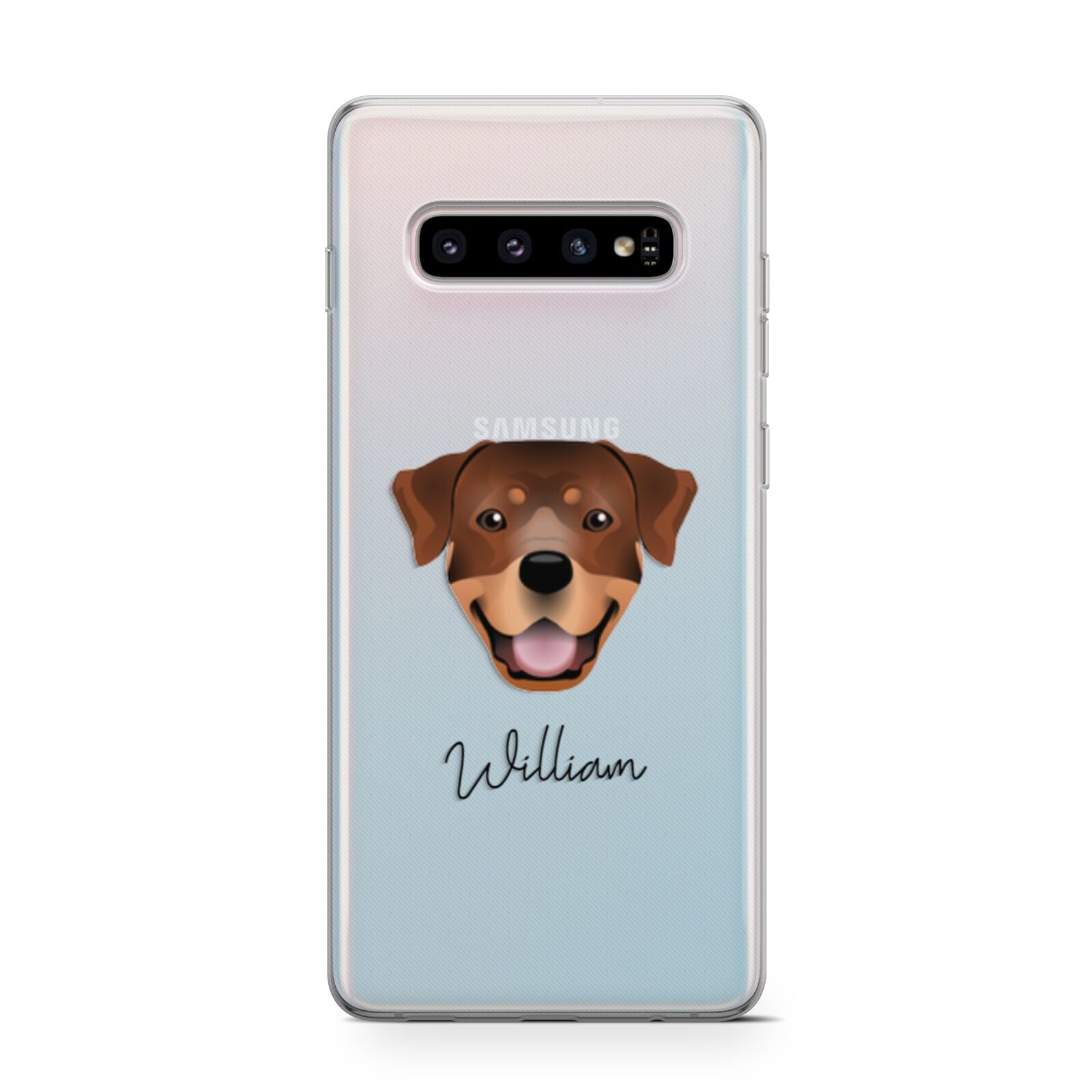 Rottweiler Personalised Samsung Galaxy S10 Case