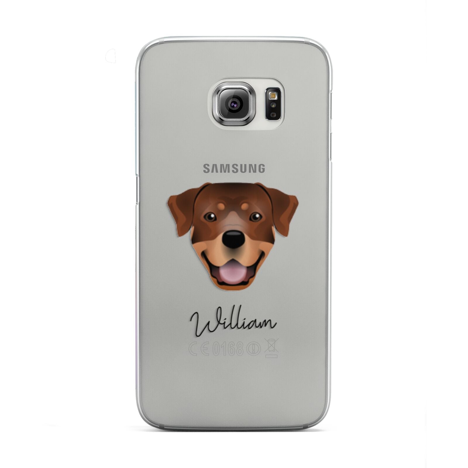 Rottweiler Personalised Samsung Galaxy S6 Edge Case