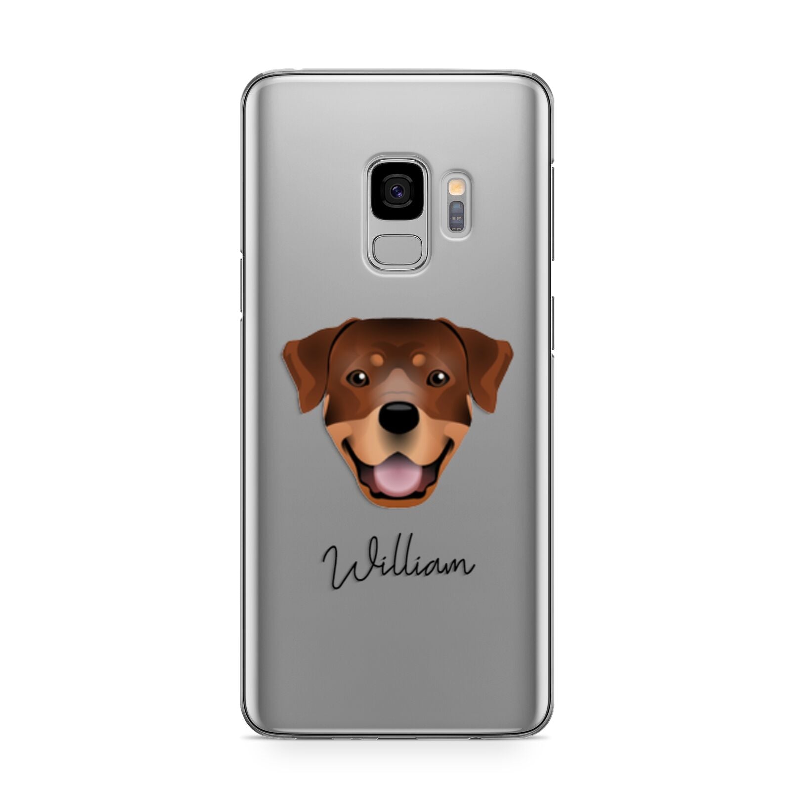Rottweiler Personalised Samsung Galaxy S9 Case