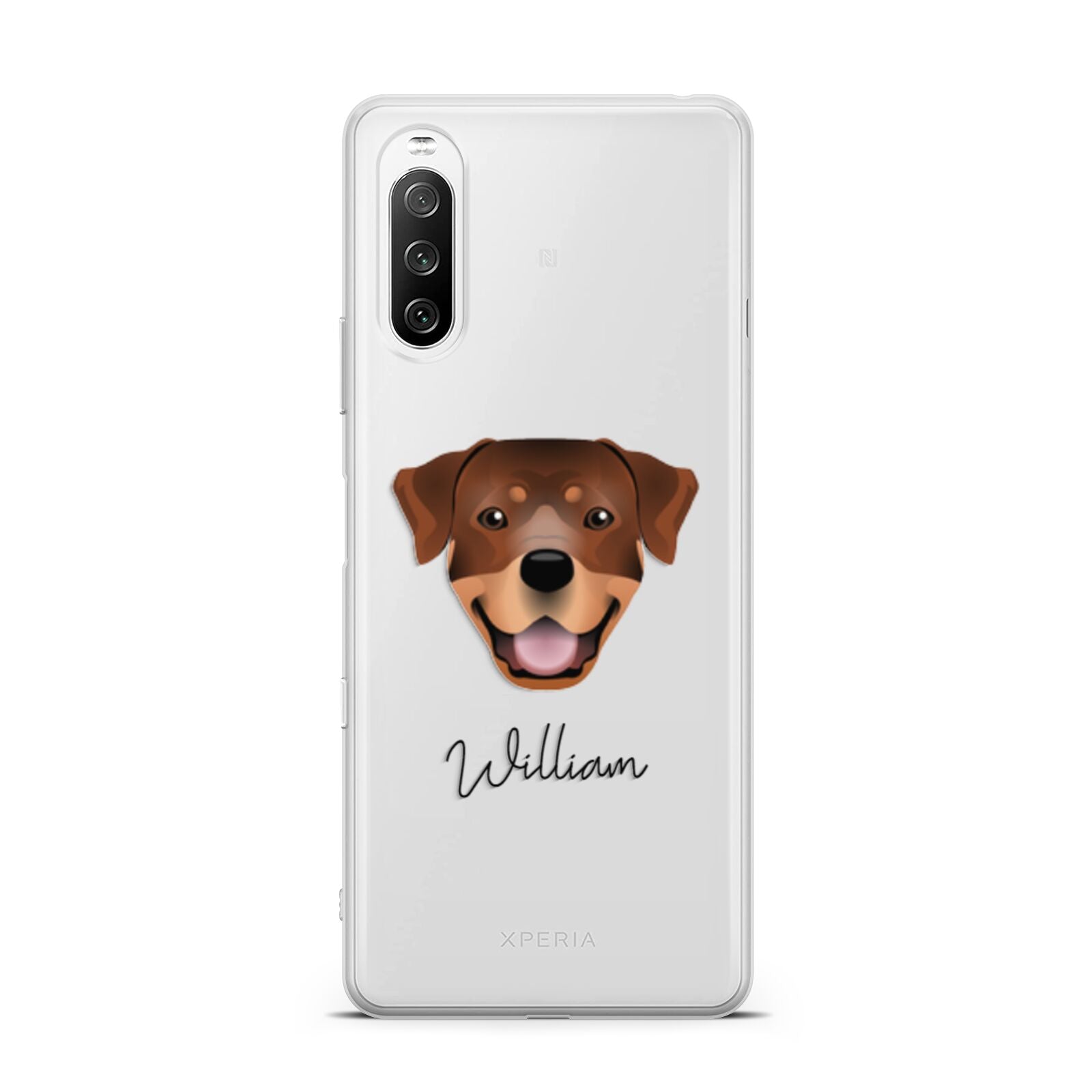 Rottweiler Personalised Sony Xperia 10 III Case