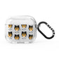 Rough Collie Icon with Name AirPods Glitter Case 3rd Gen