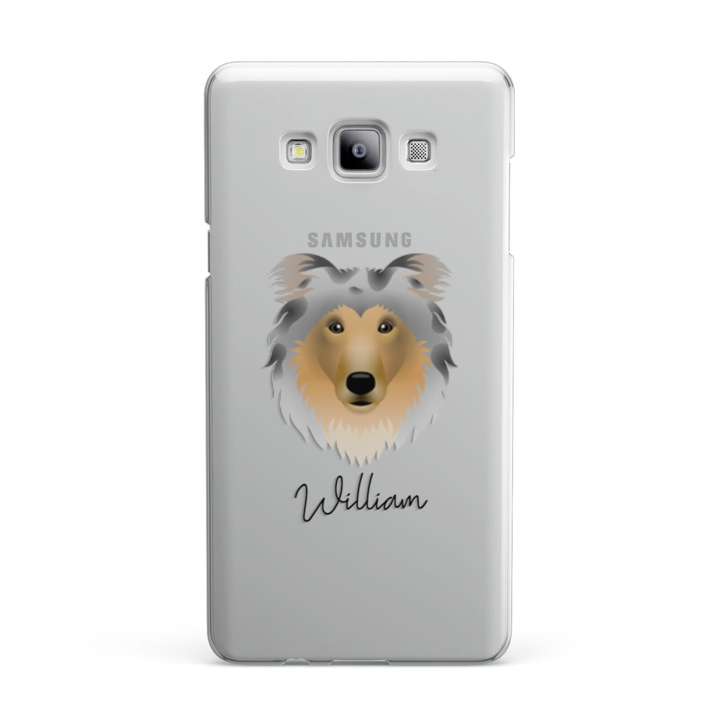 Rough Collie Personalised Samsung Galaxy A7 2015 Case