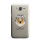 Rough Collie Personalised Samsung Galaxy J7 Case