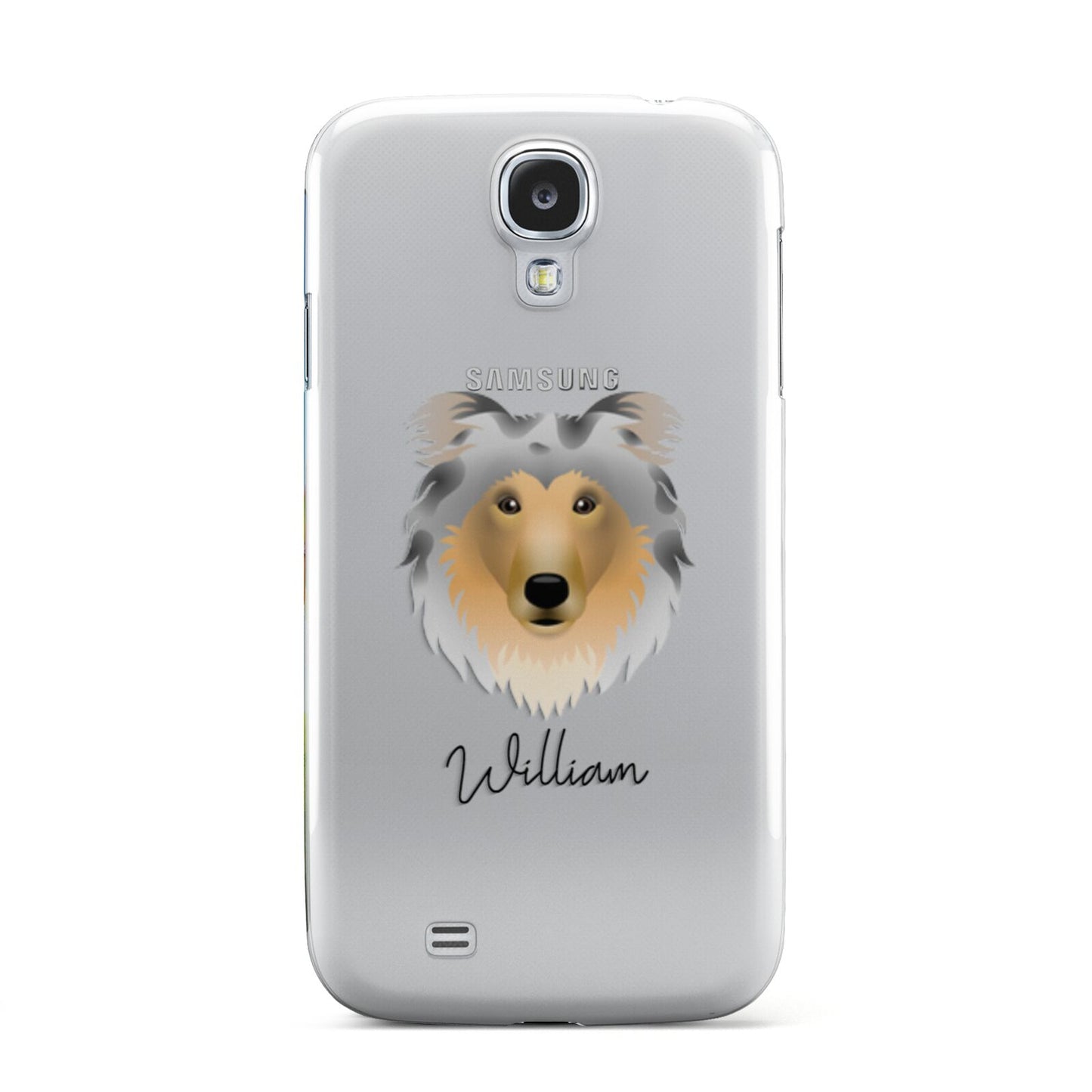 Rough Collie Personalised Samsung Galaxy S4 Case