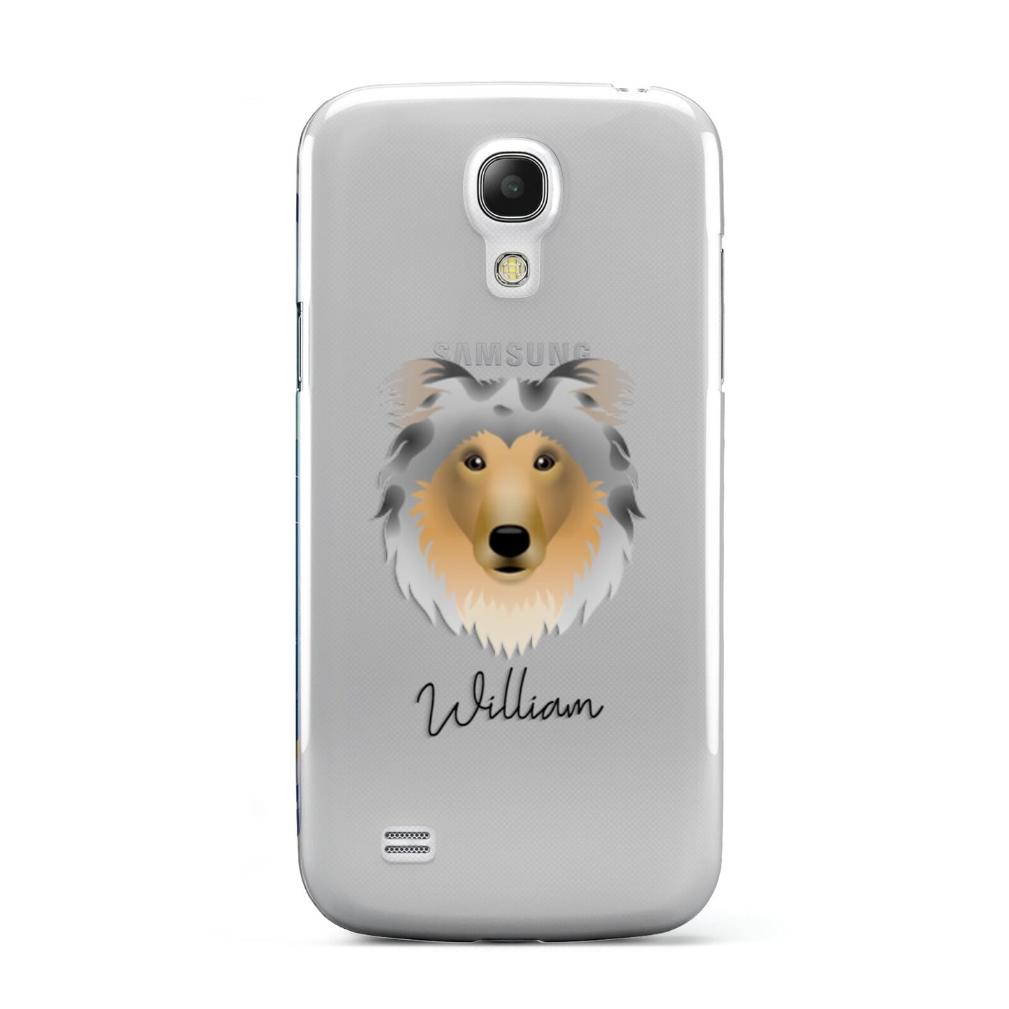 Rough Collie Personalised Samsung Galaxy S4 Mini Case