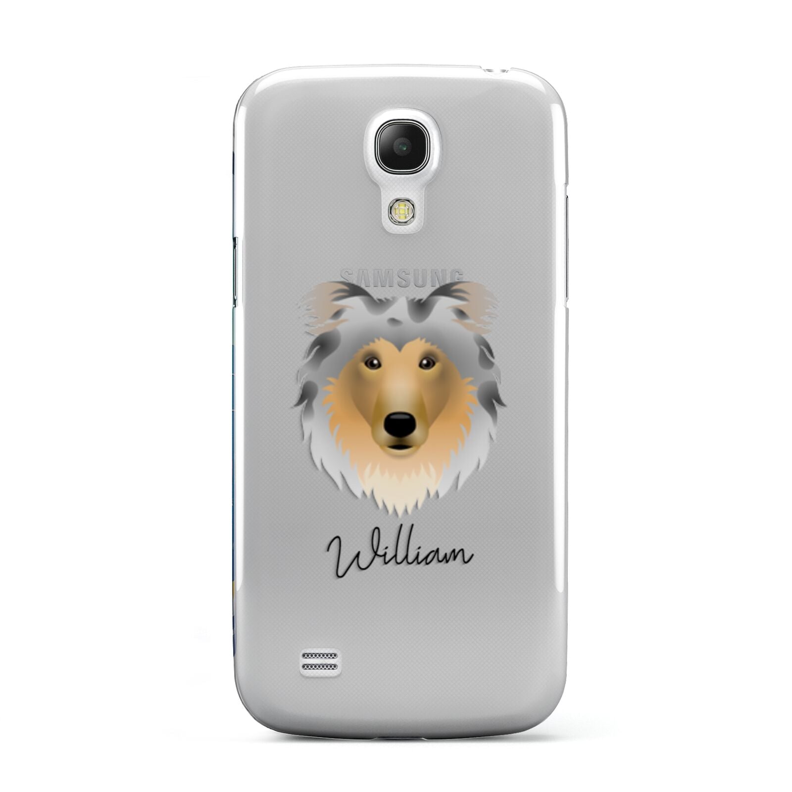Rough Collie Personalised Samsung Galaxy S4 Mini Case