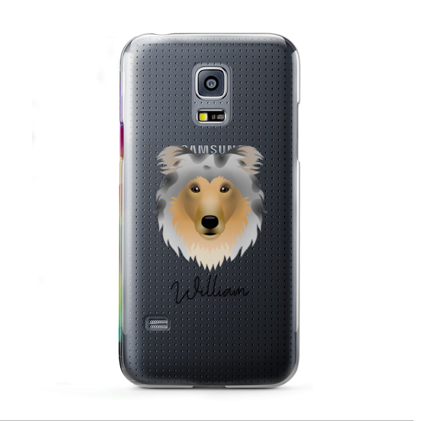 Rough Collie Personalised Samsung Galaxy S5 Mini Case