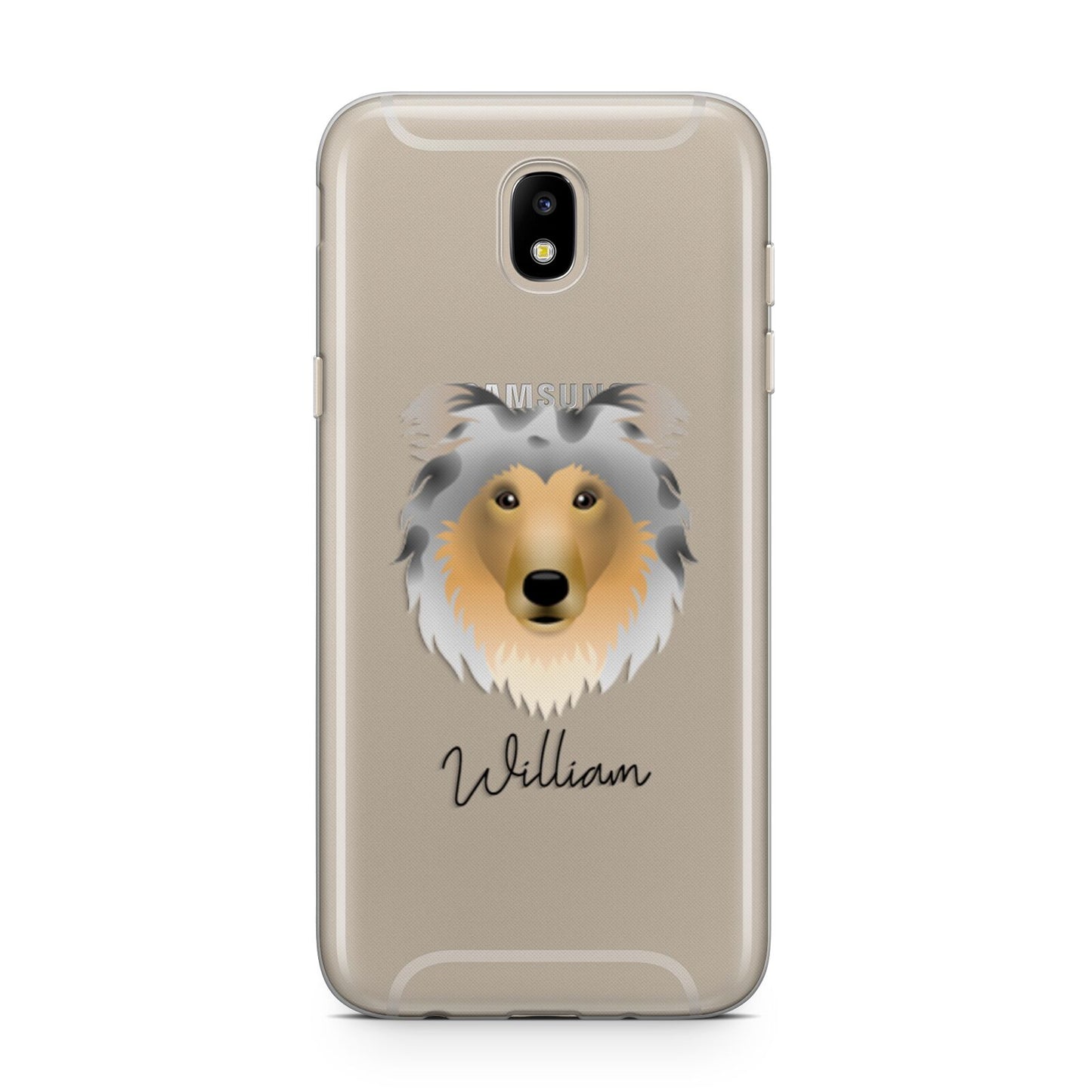 Rough Collie Personalised Samsung J5 2017 Case