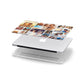Round Edged Photo Montage Upload Apple MacBook Case in Detail