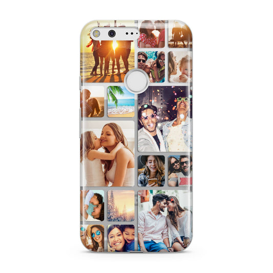 Round Edged Photo Montage Upload Google Pixel Case