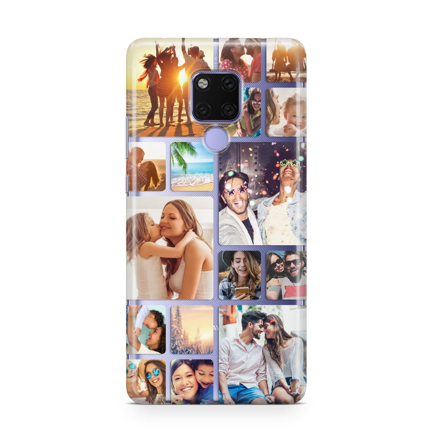 Round Edged Photo Montage Upload Huawei Mate 20X Phone Case