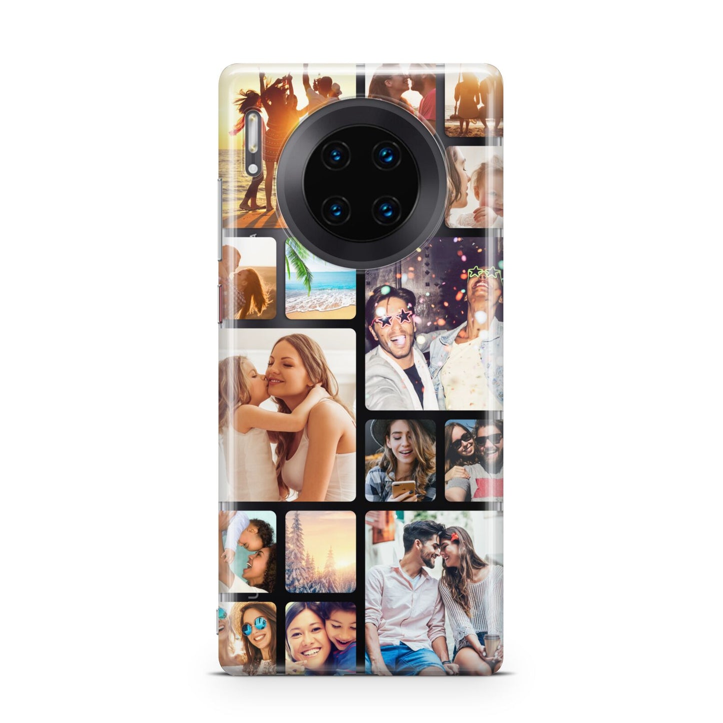 Round Edged Photo Montage Upload Huawei Mate 30 Pro Phone Case