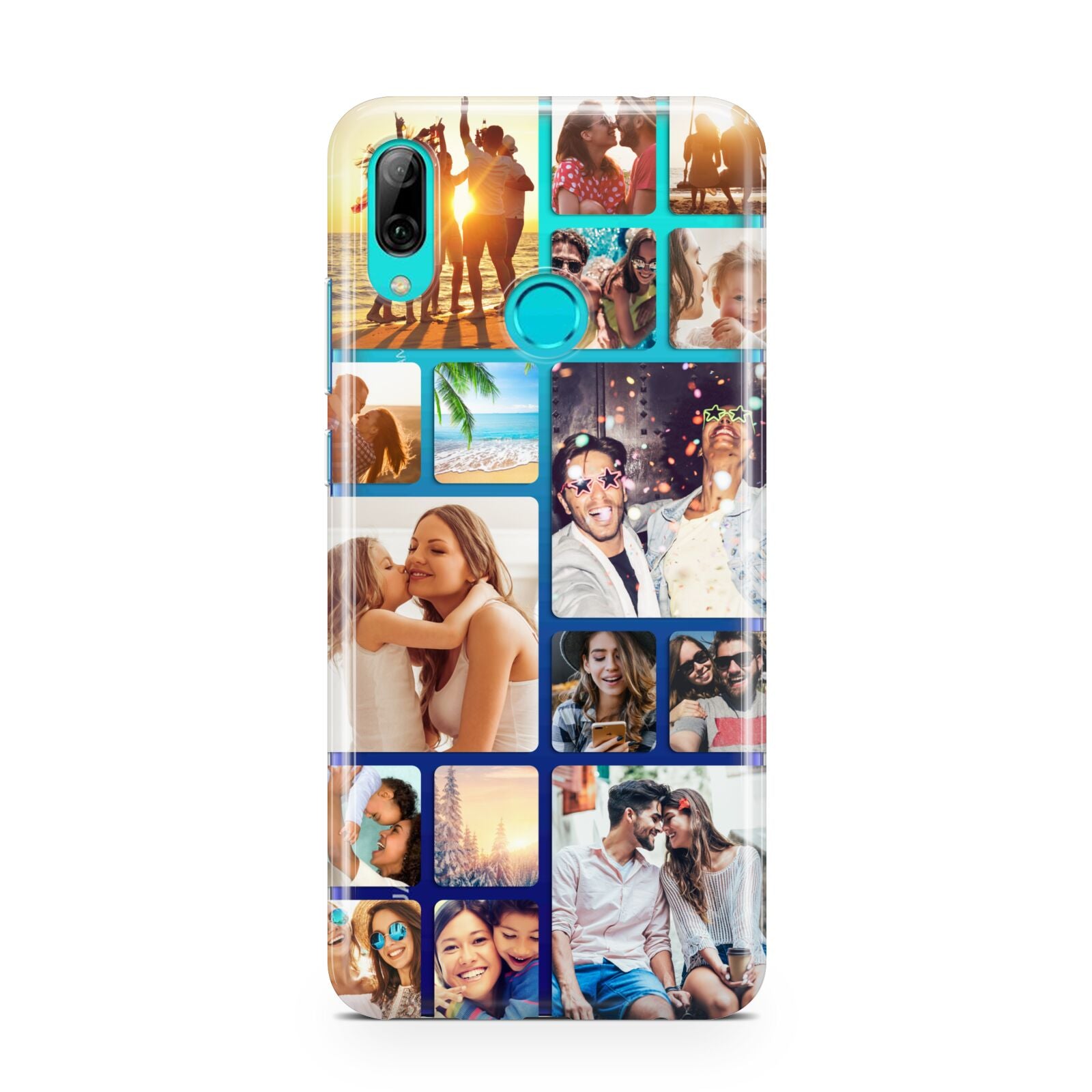 Round Edged Photo Montage Upload Huawei P Smart 2019 Case