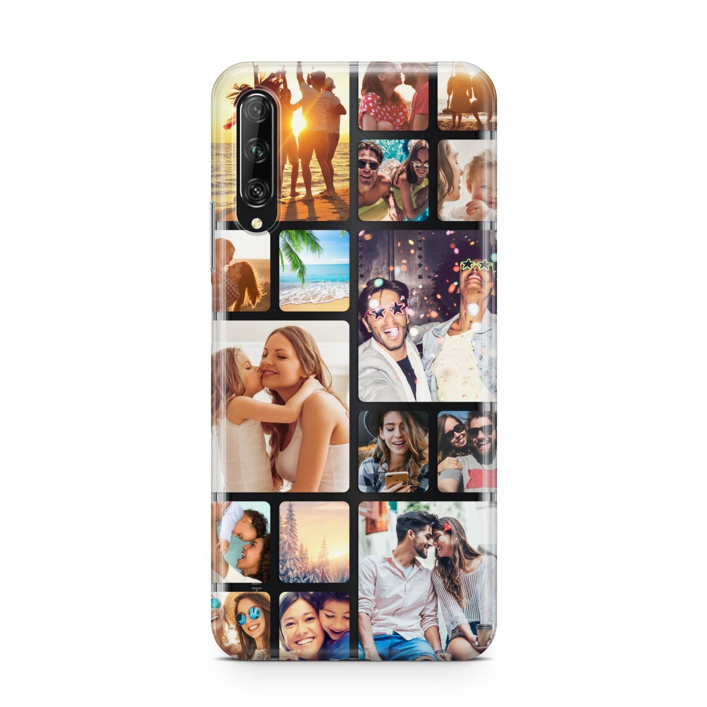 Round Edged Photo Montage Upload Huawei P Smart Pro 2019