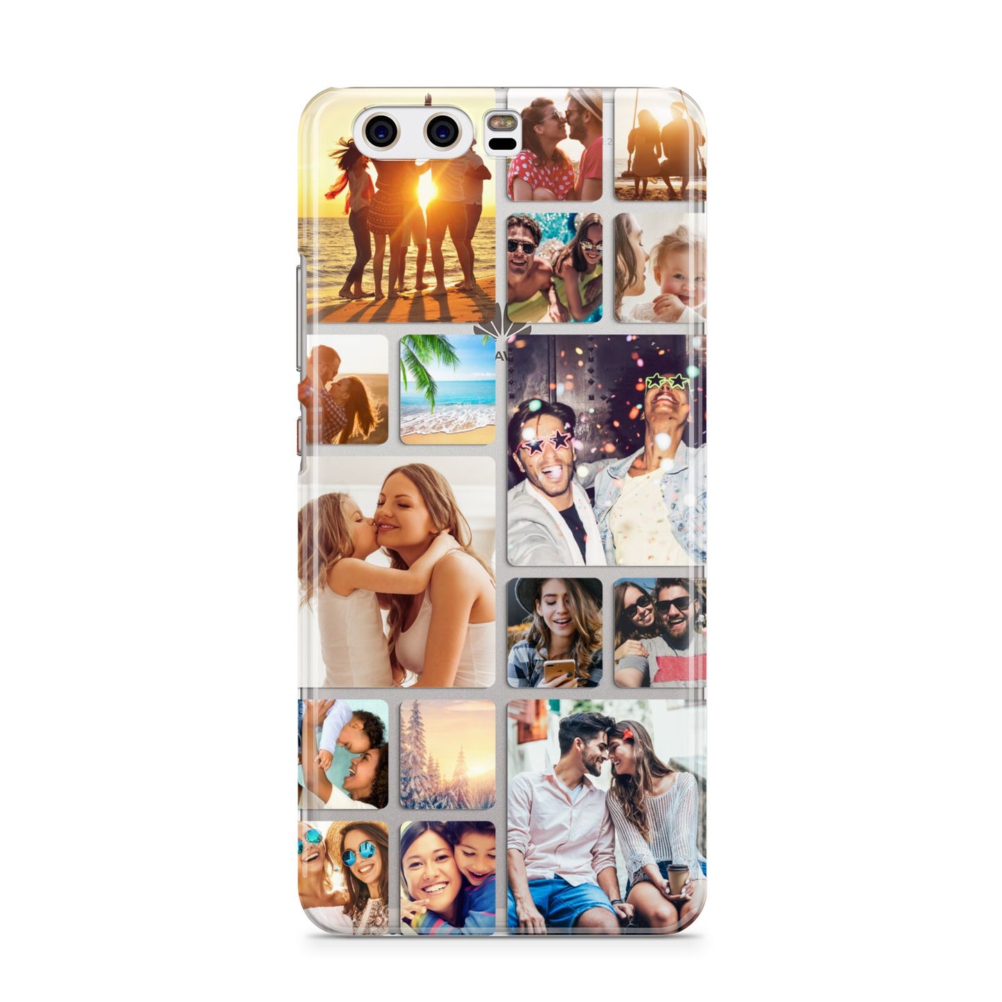 Round Edged Photo Montage Upload Huawei P10 Phone Case