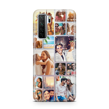 Round Edged Photo Montage Upload Huawei P40 Lite 5G Phone Case