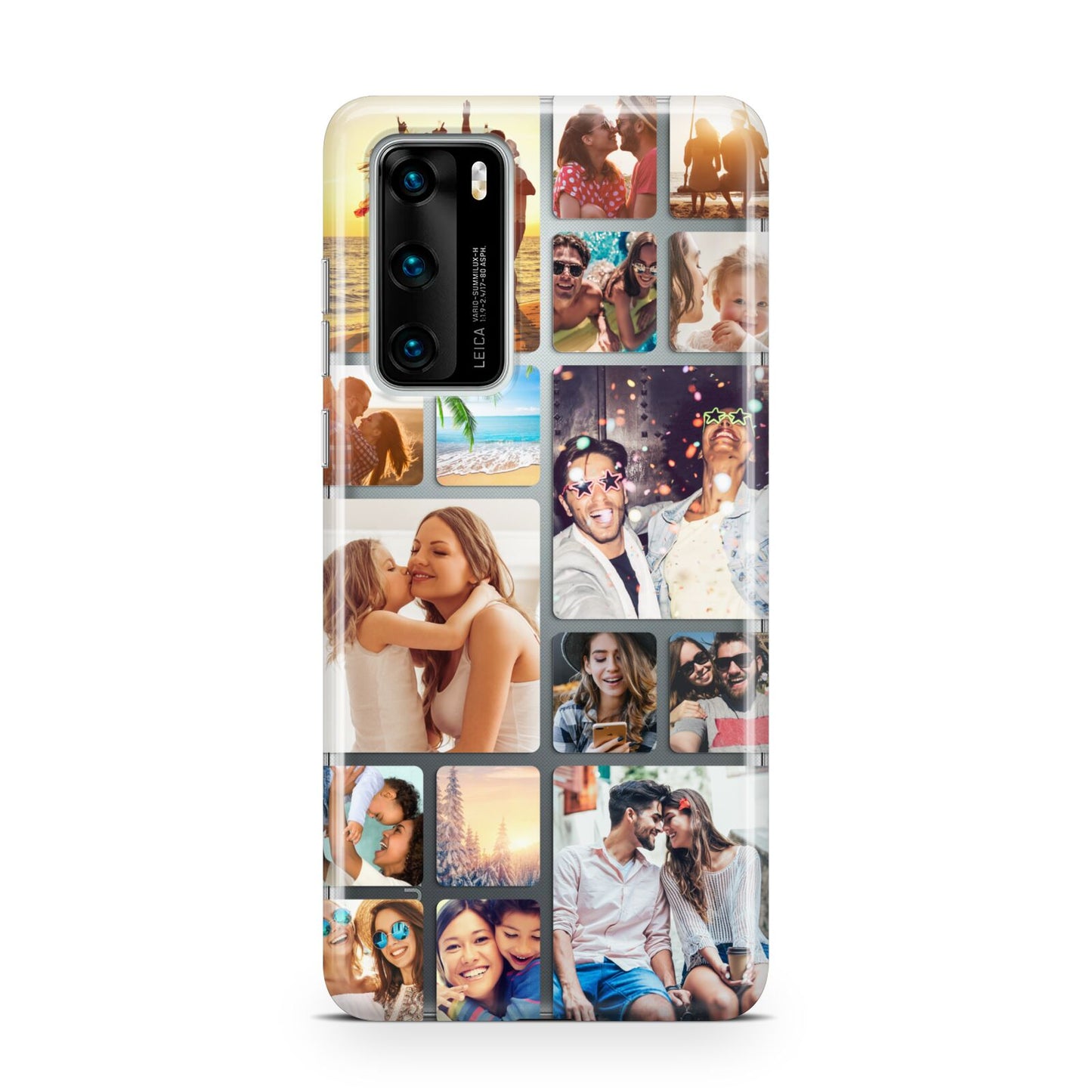 Round Edged Photo Montage Upload Huawei P40 Phone Case