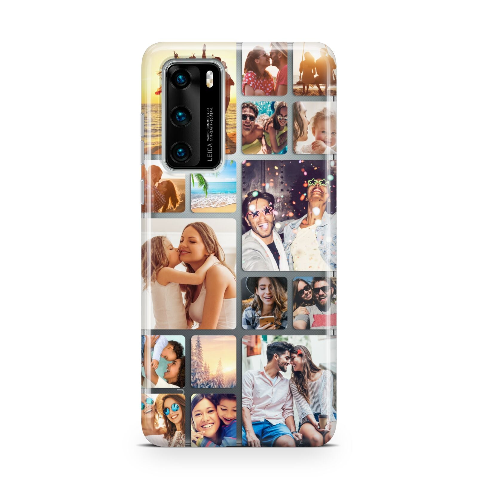 Round Edged Photo Montage Upload Huawei P40 Phone Case