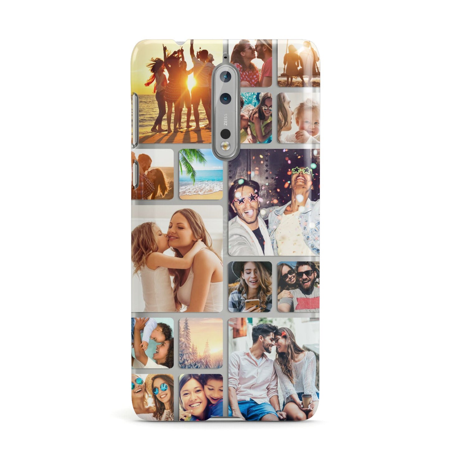 Round Edged Photo Montage Upload Nokia Case