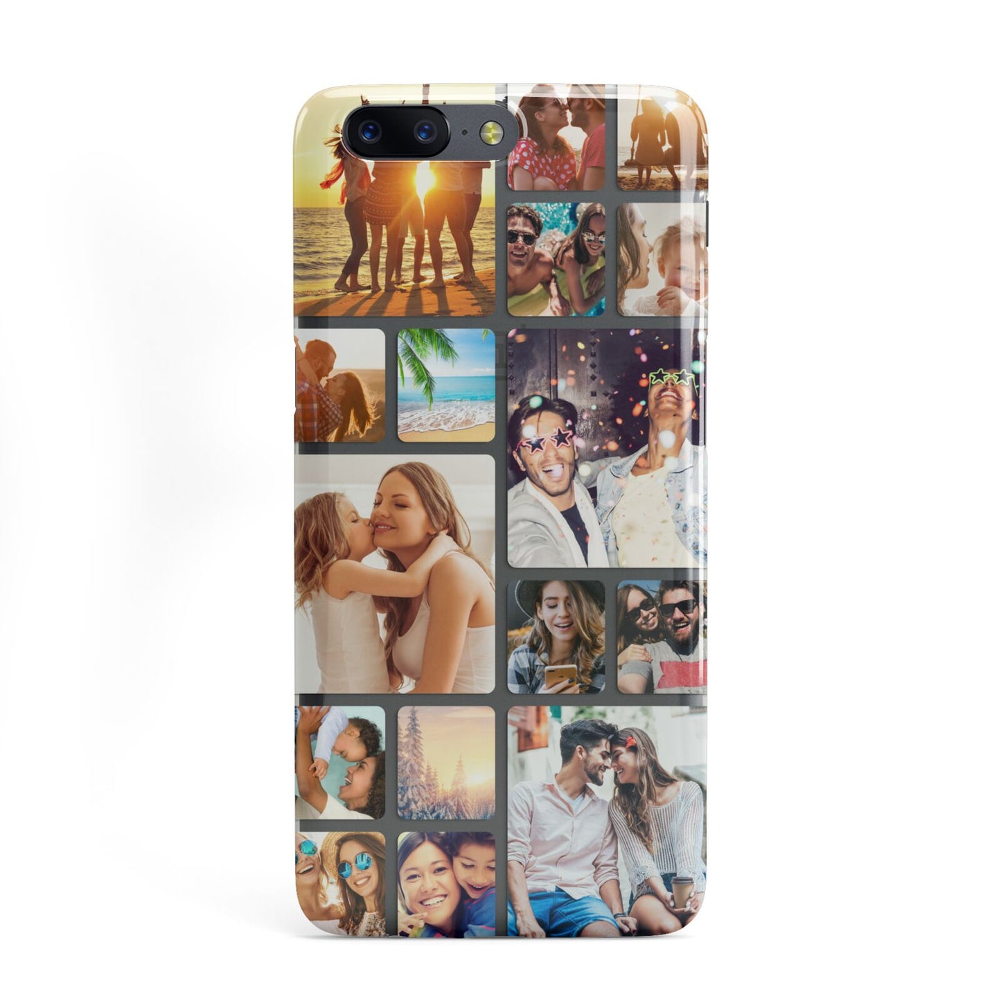 Round Edged Photo Montage Upload OnePlus Case