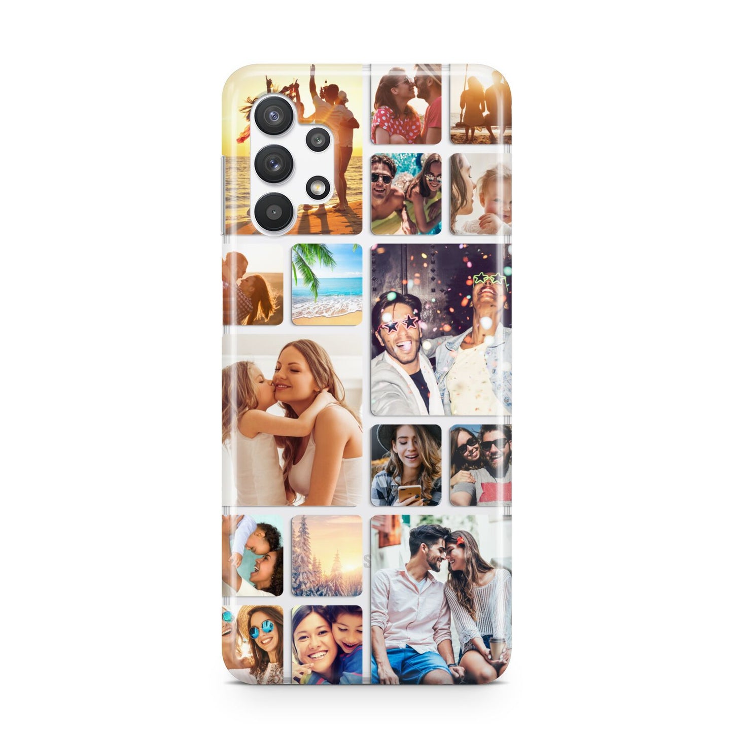 Round Edged Photo Montage Upload Samsung A32 5G Case