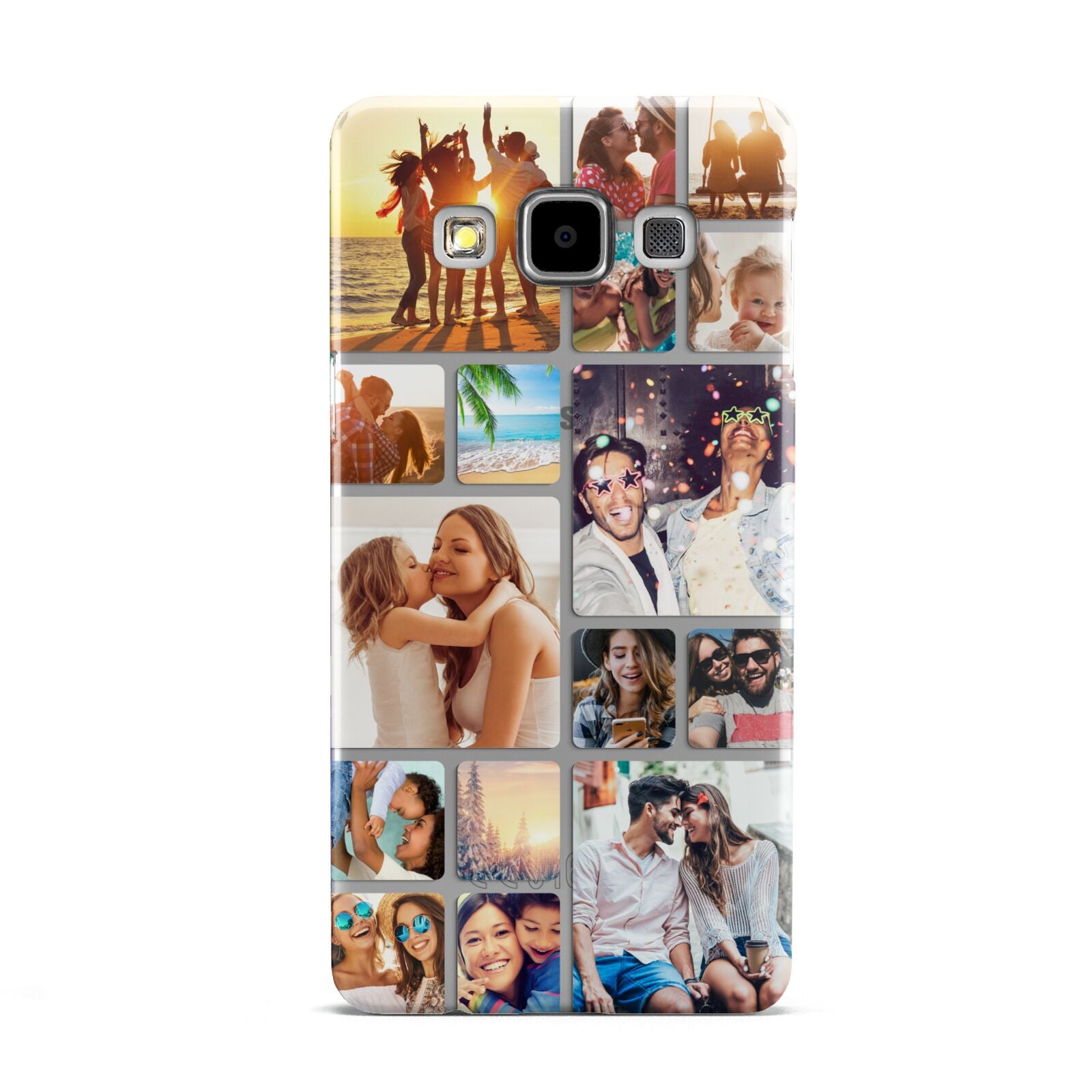 Round Edged Photo Montage Upload Samsung Galaxy A5 Case