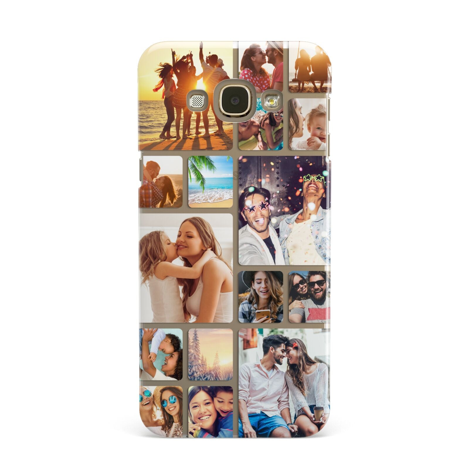 Round Edged Photo Montage Upload Samsung Galaxy A8 Case