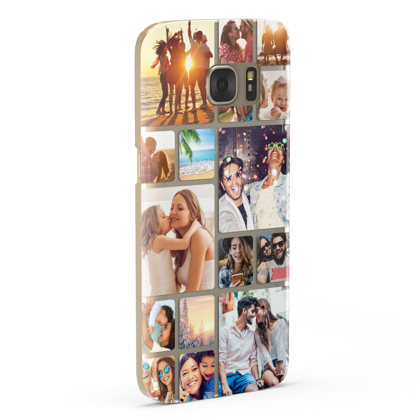 Round Edged Photo Montage Upload Samsung Galaxy Case Fourty Five Degrees