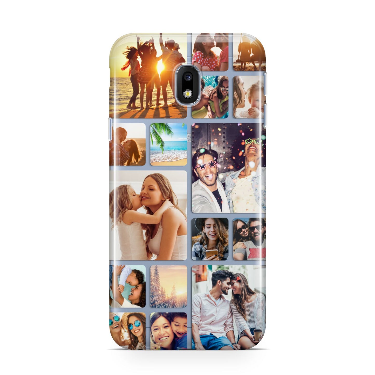 Round Edged Photo Montage Upload Samsung Galaxy J3 2017 Case