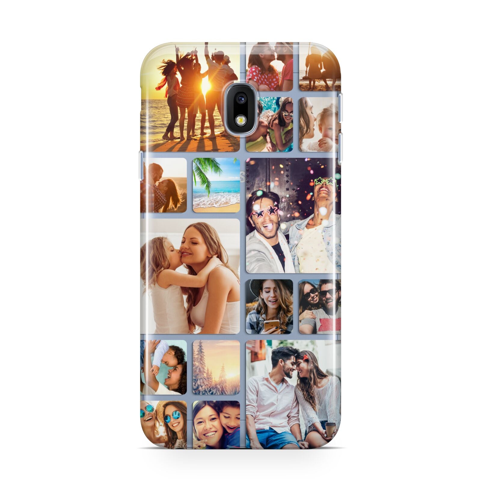 Round Edged Photo Montage Upload Samsung Galaxy J3 2017 Case