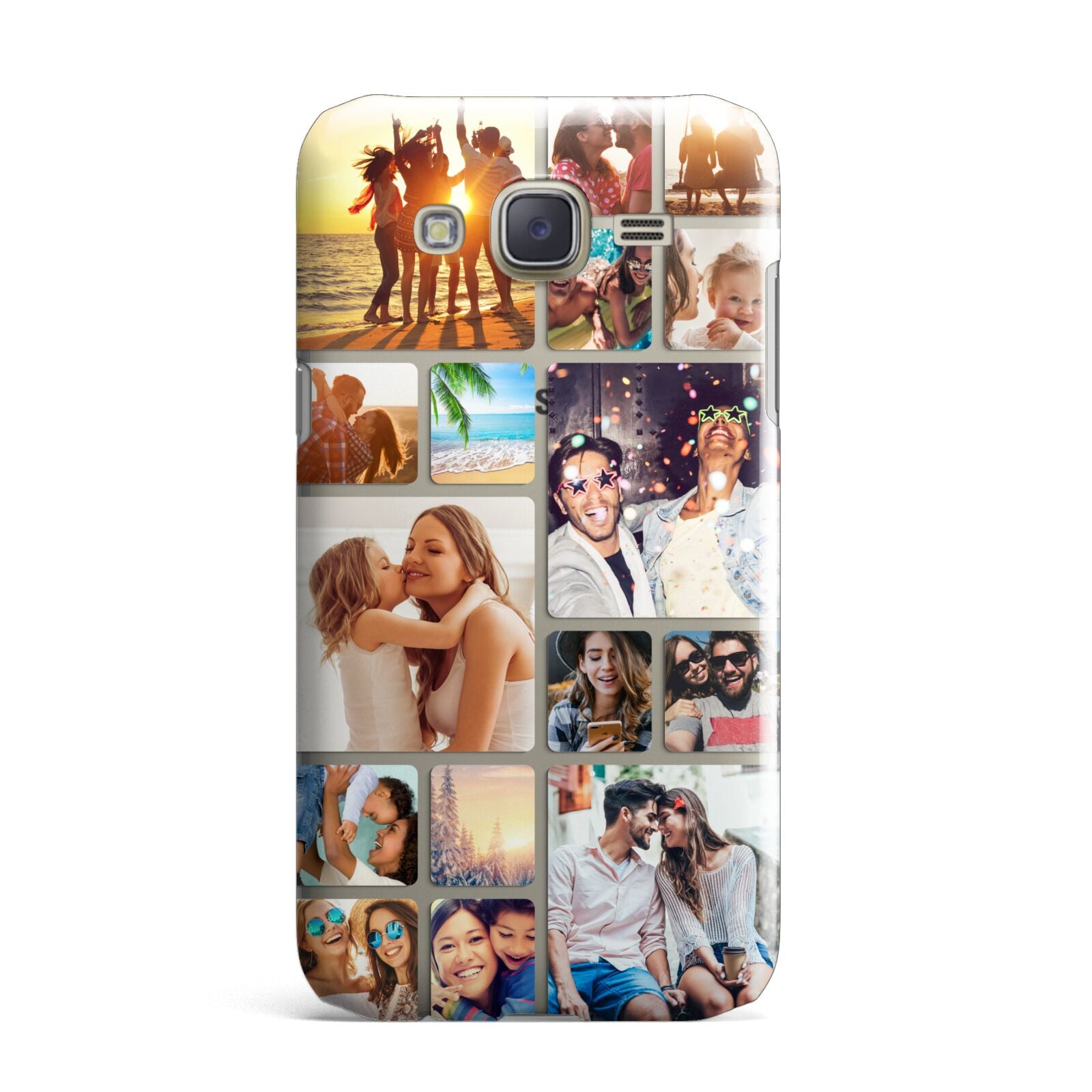 Round Edged Photo Montage Upload Samsung Galaxy J7 Case