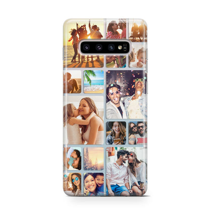 Round Edged Photo Montage Upload Samsung Galaxy S10 Case