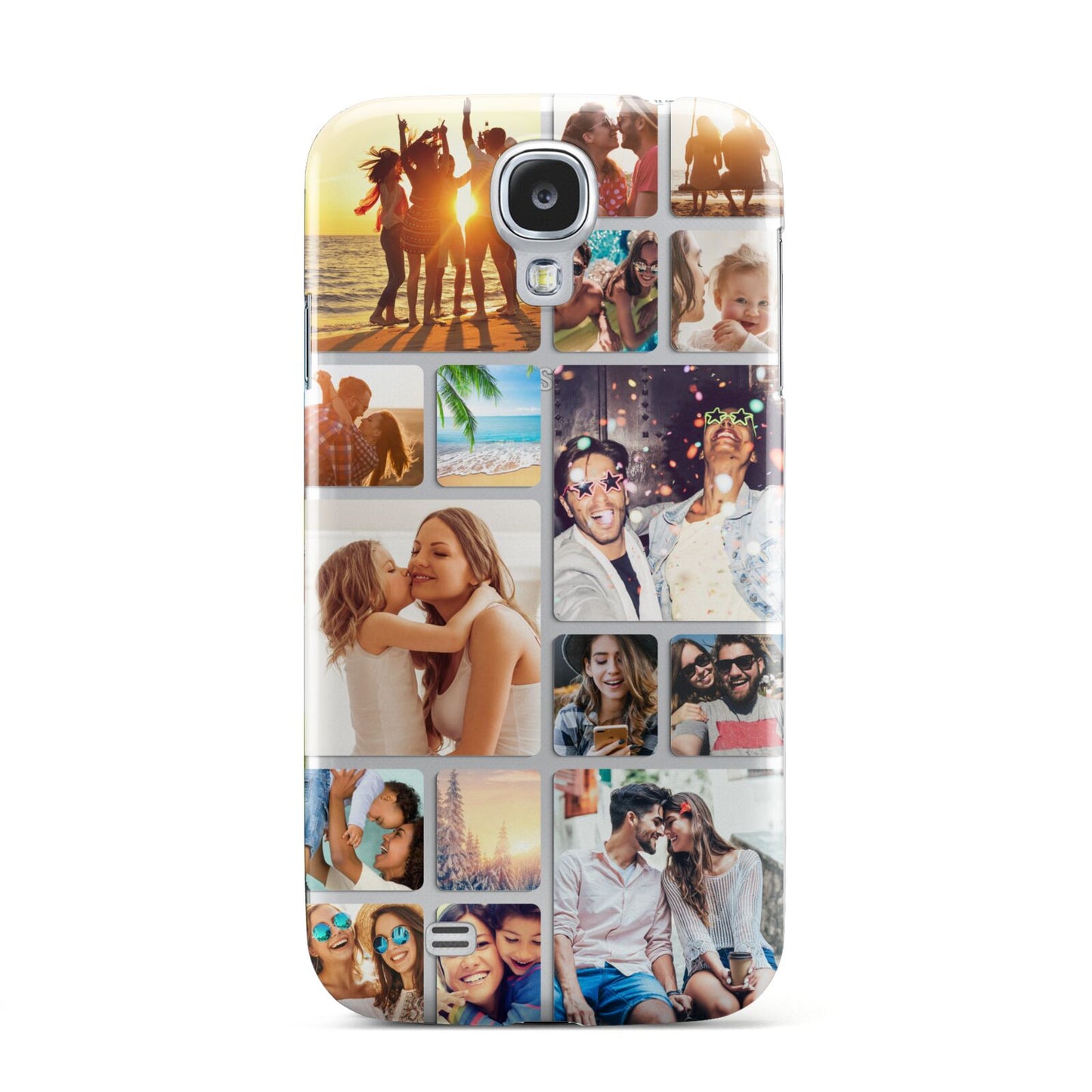 Round Edged Photo Montage Upload Samsung Galaxy S4 Case