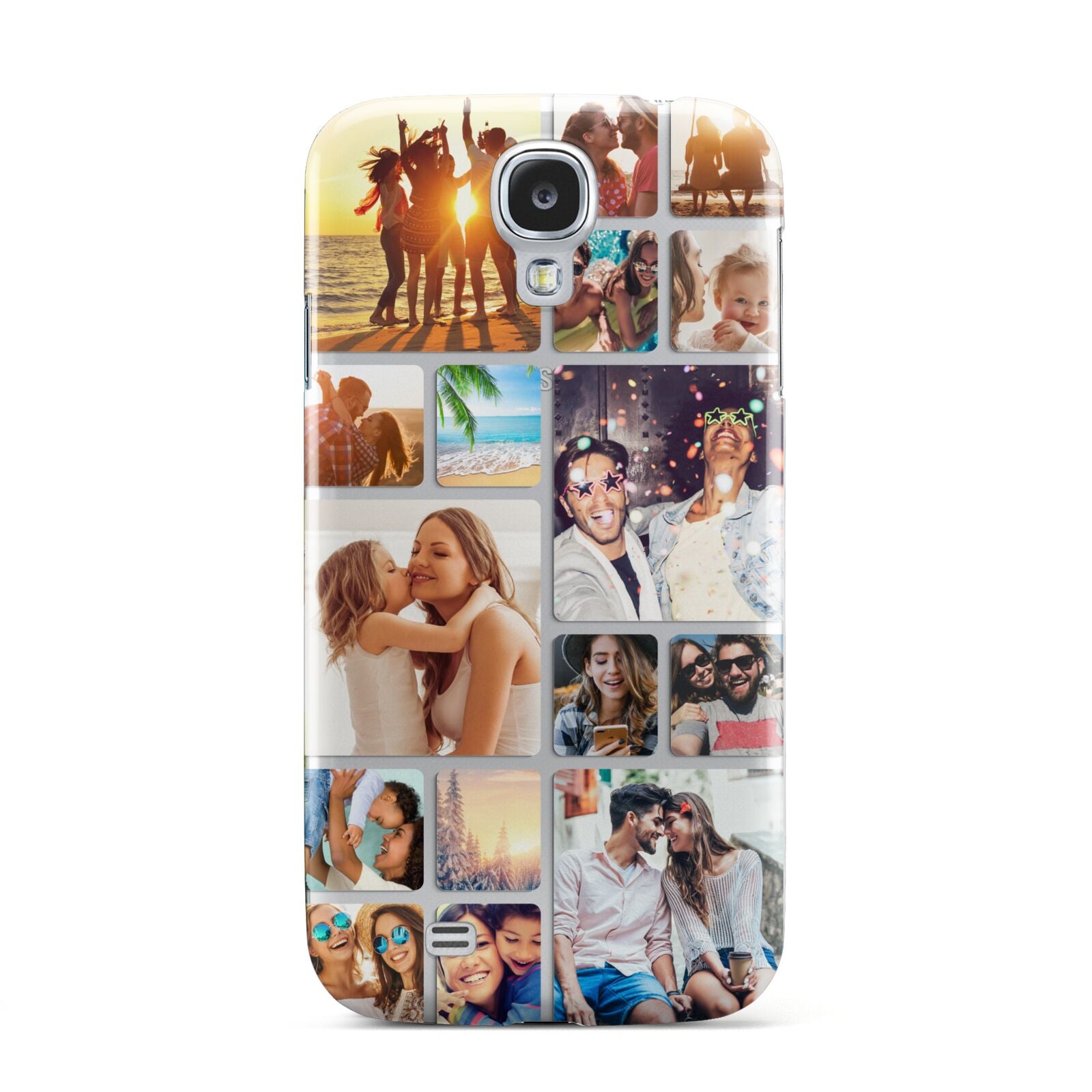 Round Edged Photo Montage Upload Samsung Galaxy S4 Case