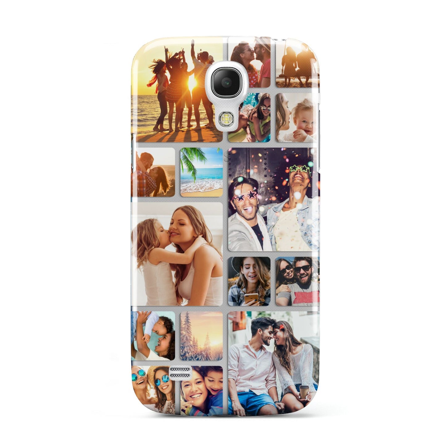 Round Edged Photo Montage Upload Samsung Galaxy S4 Mini Case