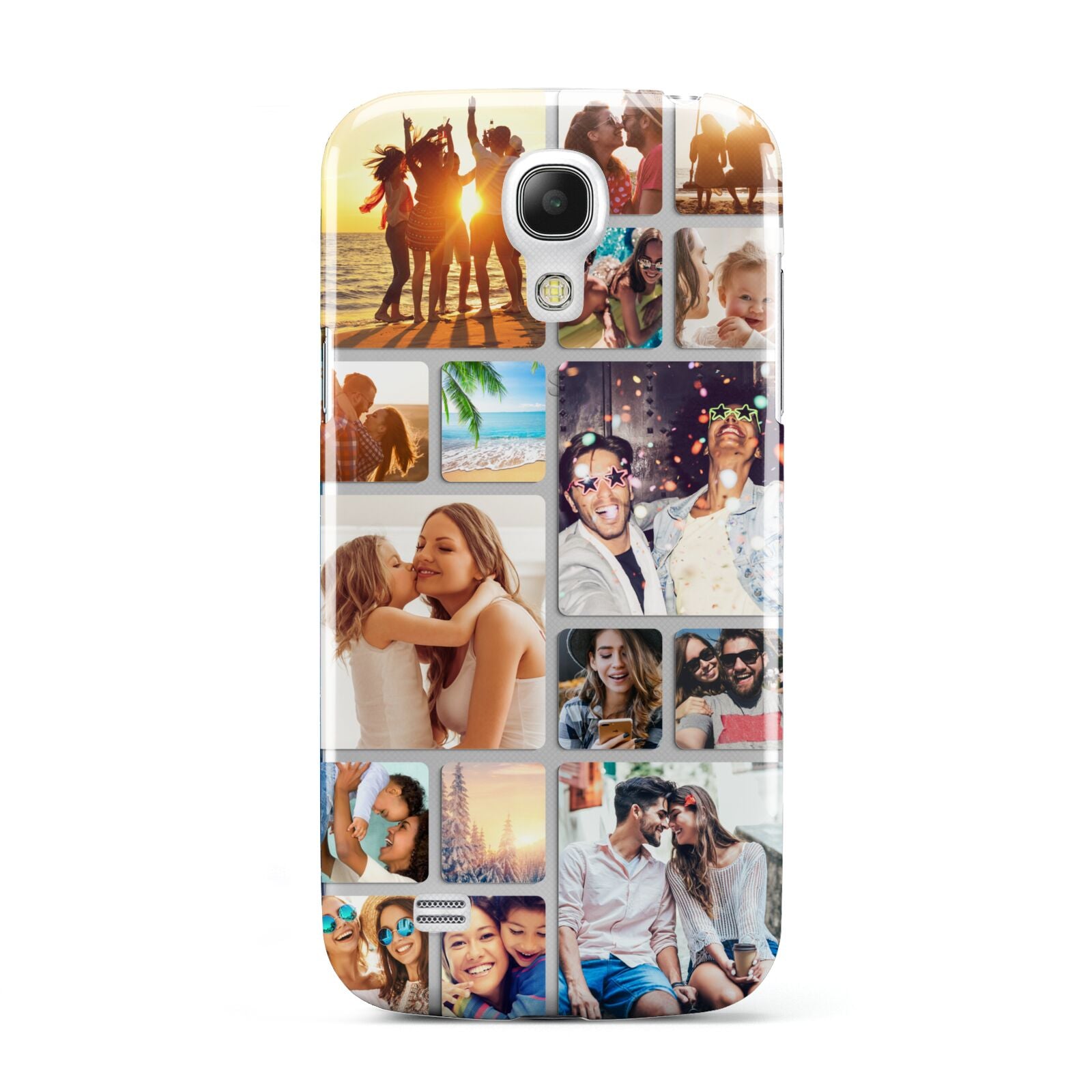 Round Edged Photo Montage Upload Samsung Galaxy S4 Mini Case
