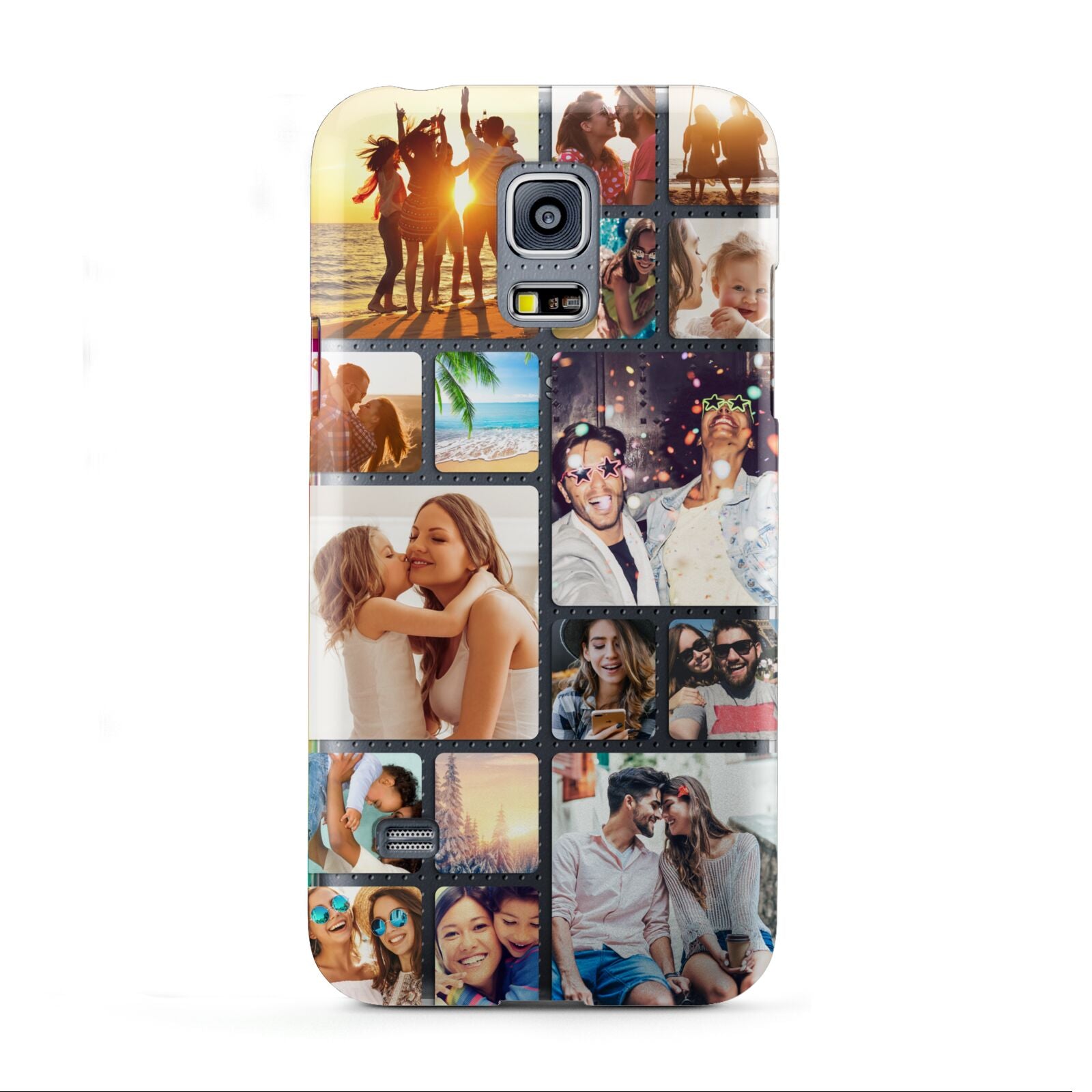 Round Edged Photo Montage Upload Samsung Galaxy S5 Mini Case