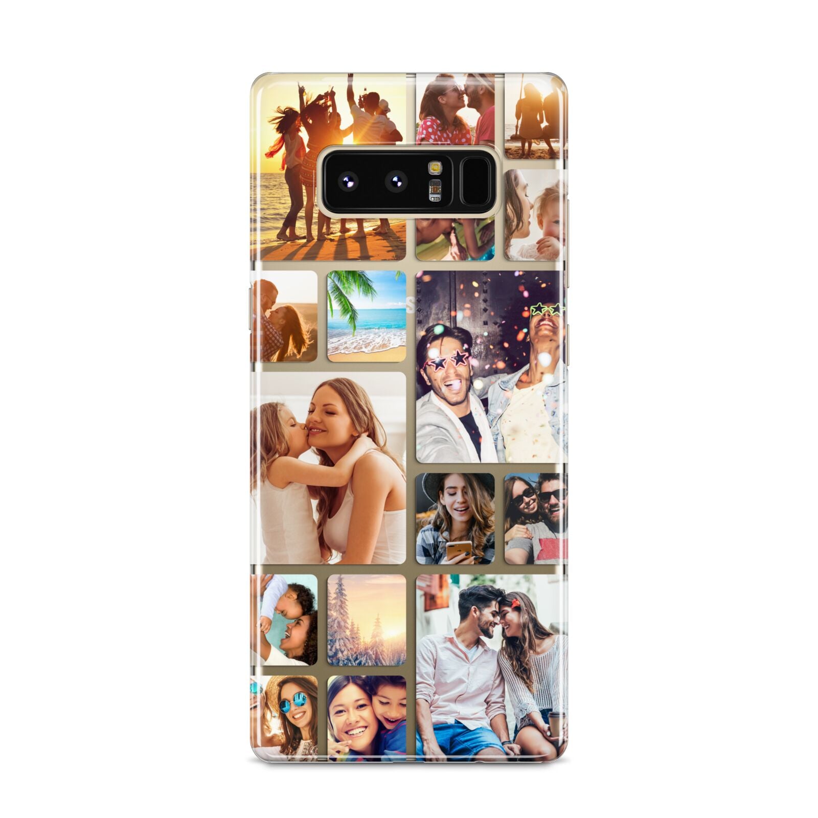 Round Edged Photo Montage Upload Samsung Galaxy S8 Case